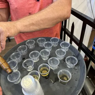 Bourbon sampling