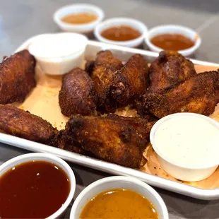 Smokehouse dry rub wings