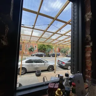 View from window seat