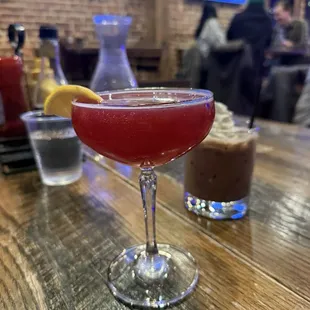 Pomegranate martini
