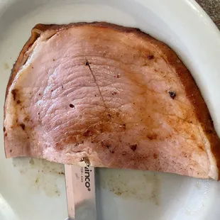 Side of ham w/my breakfast.