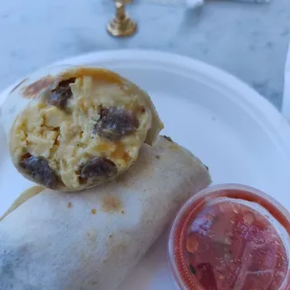 Sausage Breakfast Burrito