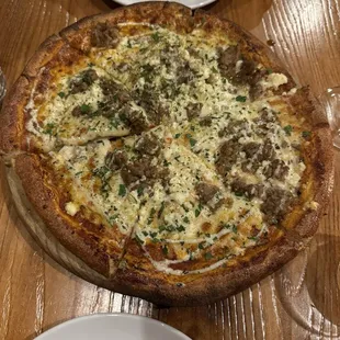 Sausage pizza