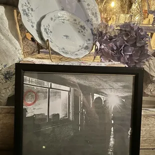 A photo of a photo of a spirit