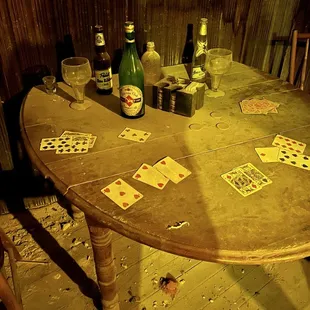 Spirits like to bet 10 on black