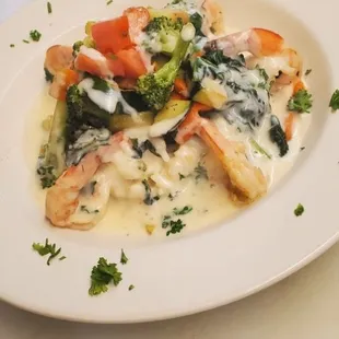 Rittoso and shrimp.