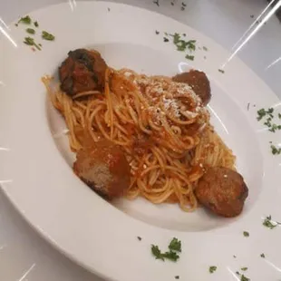 Spaghetti and Meatballs