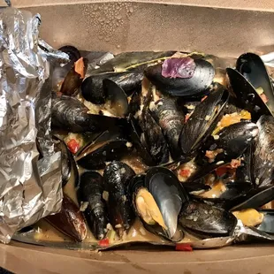 Drunken Mussels