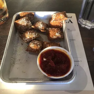Deep Fried Ravioli