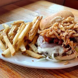 Stout BBQ Burger