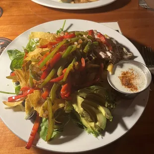 Chicken Fajita Salad