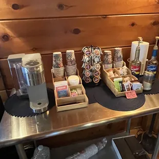 Part of the breakfast area.