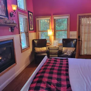 Interior sitting area