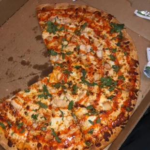 14 Buffalo chicken pizza