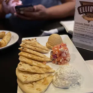 a plate of food