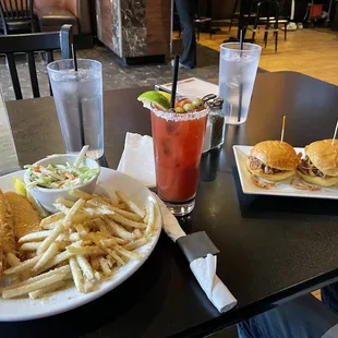 London Calling, Ultimate Bloody Mary, duck sliders