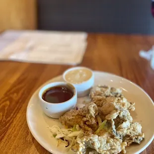 Pan Fried Pacific Oysters