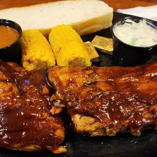 Half chicken, half ribs combo 12/16/2024