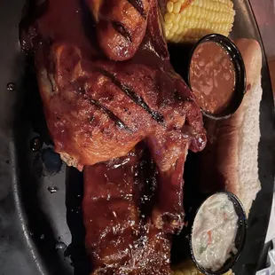 bbq ribs, ribs, food