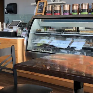 Counter and food case