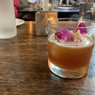 No Call No Show. (Rum, elderflower, artichoke liqueur &amp; almond syrup)  Fantastic.