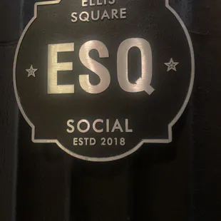 I loved the sign posted on the outside of the front door.