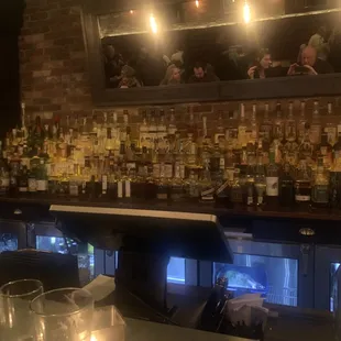 Our view from the bar....very inviting!