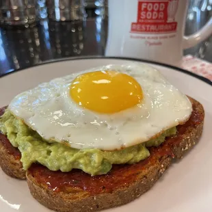 Avocado toast available all day!