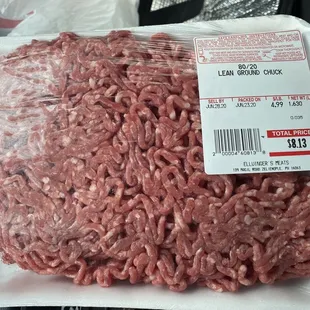80/20 ground beef