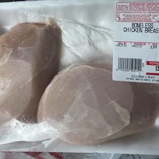 Boneless skinless Chicken Breast