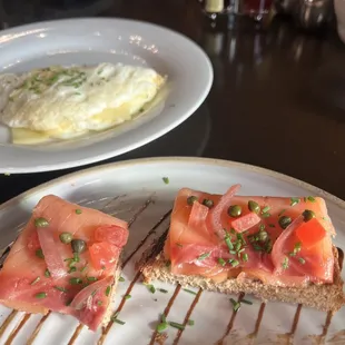 Cured Salmon Toast