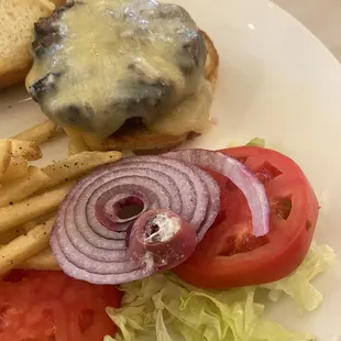 After waiting longer than I would anticipate for a burger, it finally arrived and the food was moldy.
