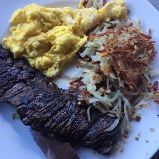 Skirt Steak & Eggs