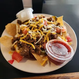 Happy Hour Beef Nachos $5