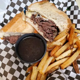French Dip Sandwich with Au Jus