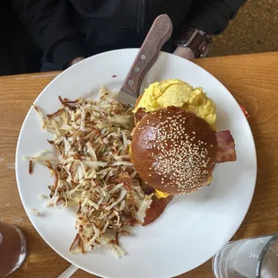 a plate of food
