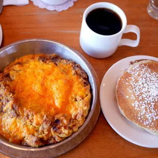 Create your own Frittatas.  それとパンケーキ