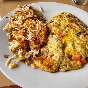 Veggie omelet