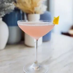 Tillie, Take Your Time: tito's vodka, giffard pamplemouse liqueur, cranberry, lime