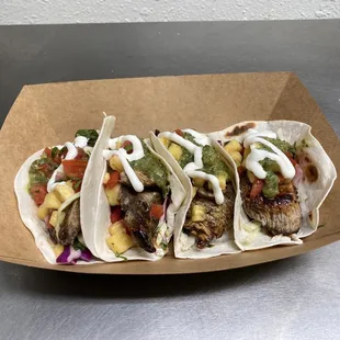 jerk chicken street tacos