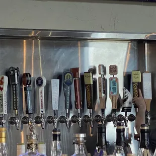 Elm Fork has a diverse, changing beer tap wall