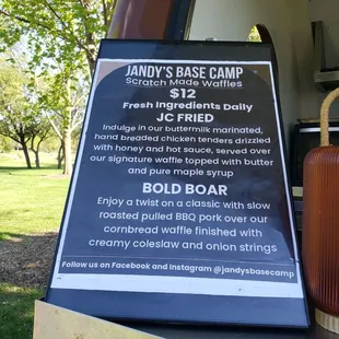 Food truck for the opener