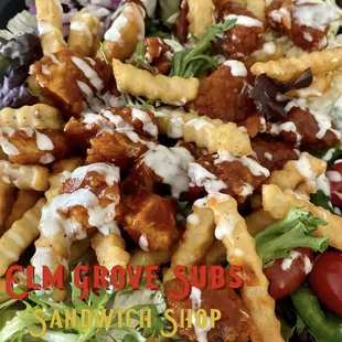 Buffalo chicken salad