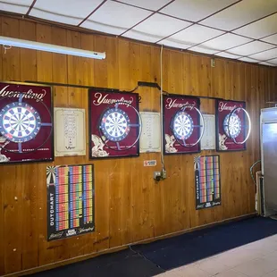 Darts - new boards, new lights -- Nashville Dart Association league teams throw on Wednesdays
