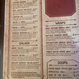 Good menu