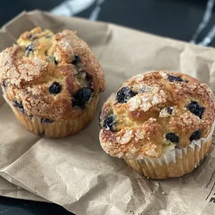 Blueberry muffins