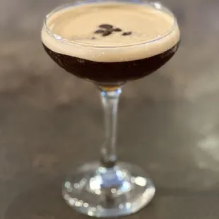 Bourbon Expresso Martini