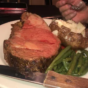 Best prim rib ever We are from Kansas City  what a surprise  It was wonderfully cooked as requested