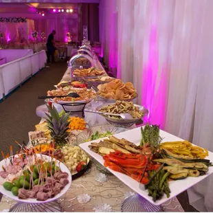 Elma's Catering &amp; Events! We offer Linens, Fresh Flowers, Chiavari Chairs, Tables, and Fresh Food Catering!