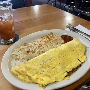 Veggie omelet